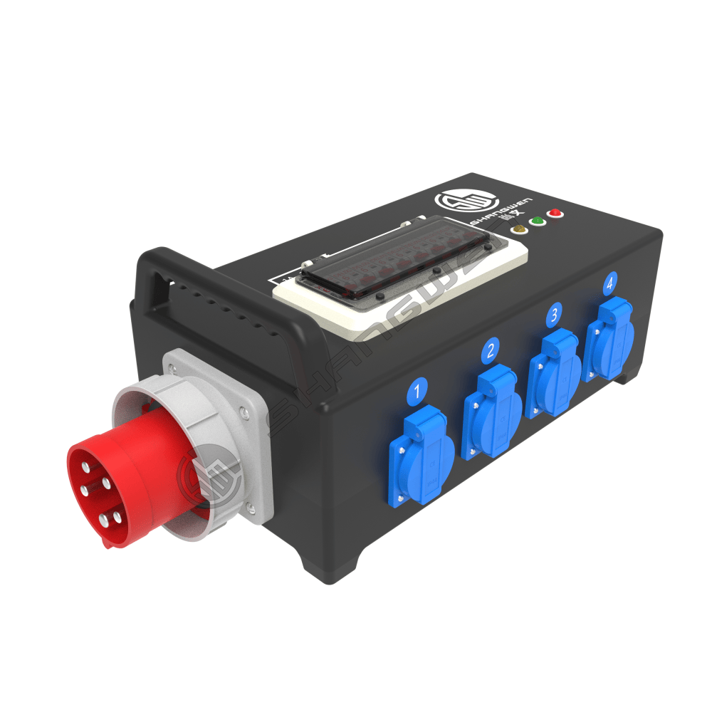 Mobile insulated distribution box, one to eight